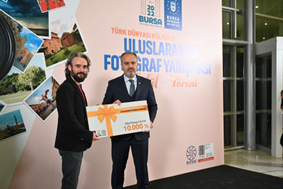 Bursa'da fotoğrafçılara ödül
