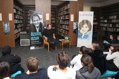 Özgür Ozan öğrencilere Tomris Uyar öyküsü okudu