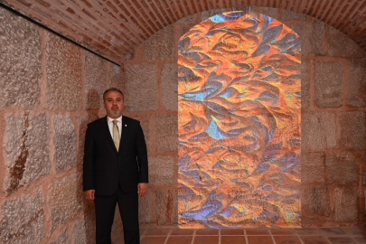 Doğayı teknolojiyle harmanlayan sergi