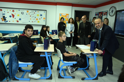 Başkan Aktaş, öğrencilere tavsiyelerde bulundu