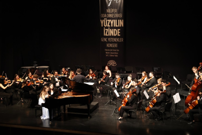 “Yüzyılın izinde genç yetenekler” konseri mest etti