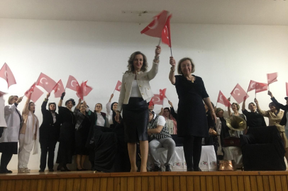 Bursa Kız Lisesi mezunlarından anlamlı gösteri