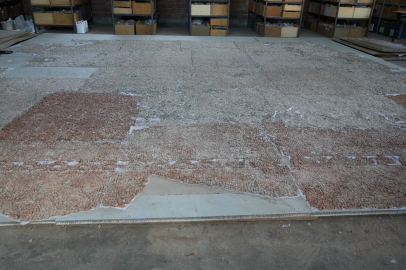 Pompeipolis Antik Kenti'nde bin 800 yıllık mozaikler kurtarıldı