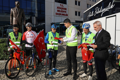 "İstanbul'dan Anıtkabir’e Demir Atlarımızla Pedallıyoruz”