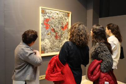 Sanat Çalıştayı'nda üretilen eserler, Tayyare Kültür Merkezi'nde
