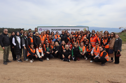 BUSADER Hatıra Ormanı'na ilk fidanlar dikildi