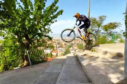 Bursa'da Urban Downhill bisiklet yarışları heyecanı başlıyor
