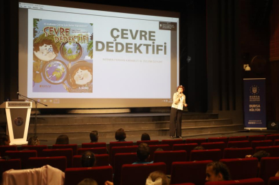 ‘Çevre Dedektifi’ kitabının yazarı çocuklarla buluştu