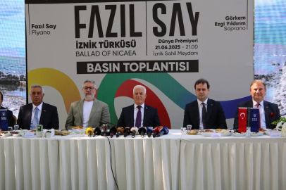 Fazıl Say'ın "İznik Türküsü" dünya prömiyeri yapacak