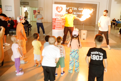 Büyükşehir’den lösemi tedavisi gören çocuklara moral