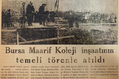 ANILAR VE BELGELERLE BURSA MAARİF KOLEJİ