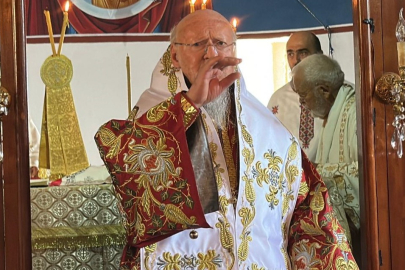 Fener Rum Patriği Bartholomeos, Gökçeada'da ayin yönetti