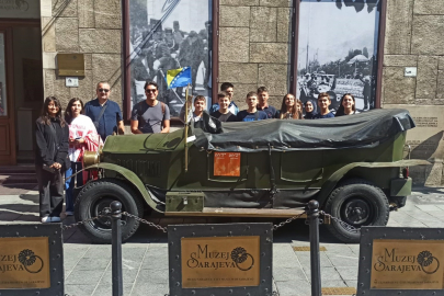 Osmangazili başarılı öğrenciler Saraybosna'da