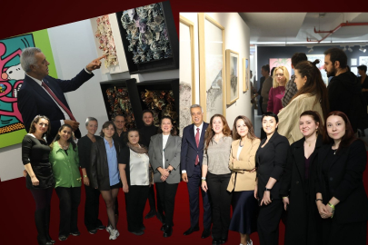 Genç sanatçıların eserleri göz kamaştırdı