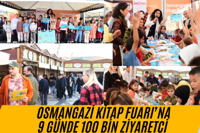 Osmangazi Meydanı’nda kitap coşkusu