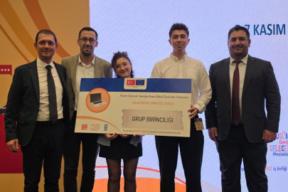 Gençlerin dijital projesine ulusal ödül