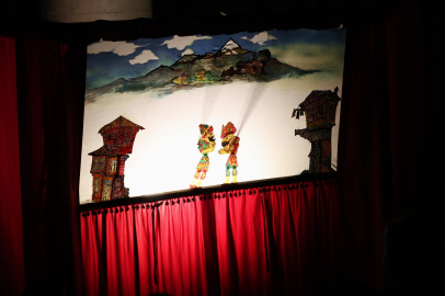 "Karagöz Yolda" etkinliği çocuklara eğlenceli anlar yaşattı