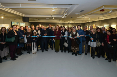 Kent Konseyi'nin 'Yeni Yıla Merhaba' sergisi açıldı