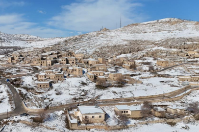 Gabar Dağı eteklerindeki Mağara köyü yeniden canlanıyor