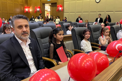 Bursa Büyükşehir’de 23 Nisan’a özel çocuk meclisi