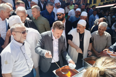 Köfteli çorba geleneği Bursa’da bir kez daha yaşatıldı