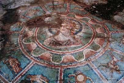 Bursa turizminin yeni gözdesi…  Zodyak Mozaiği