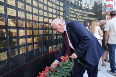 103 şehidin adını taşıyan Şehitler Anıtı ve Nilüfer Şehitlik Parkı törenle açıldı