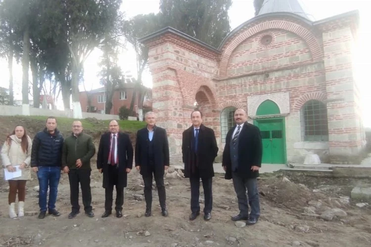 Bursa'da 650 yıllık tarihi cami inşa edilecek