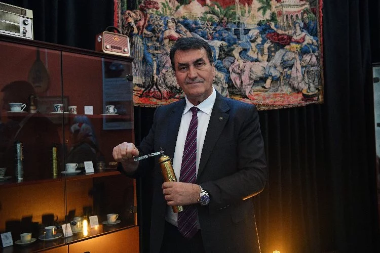 Osmangazi'de çekirdekten fincana Türk kahvesi sergisi
