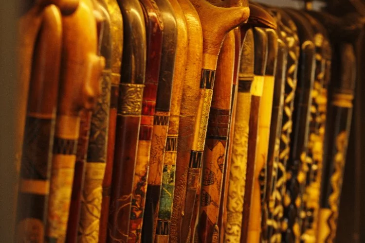 Osmanlı'dan günümüze ulaşan bu bastonlar servet değerinde